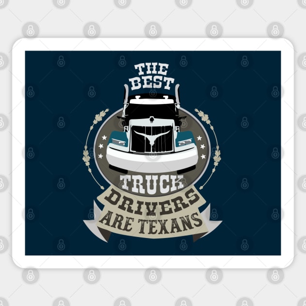 Texas Big Truck driver_light color Sticker by ArteriaMix